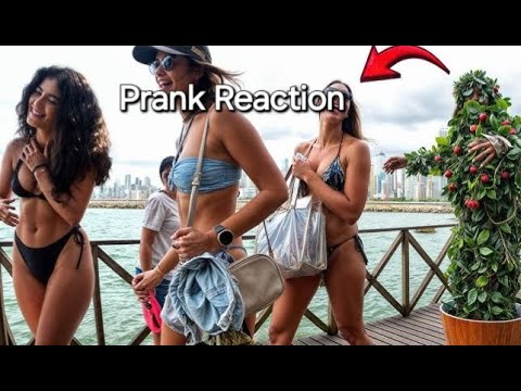 Prank Reaction funny video2024 #comedy #funny #prankster #funnyprank #street #scary #fails#prank