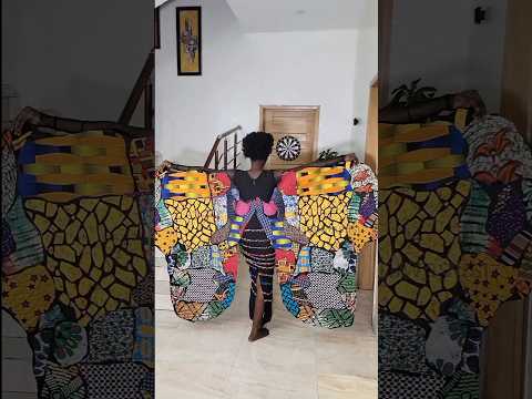 Making an African themed costume #zokbel #sewingtutorial