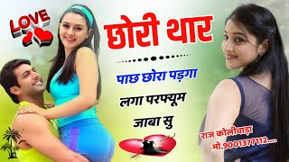 छोरी थार पाछ छोरा पड़गा लगा परफ्यूम जाबा सु // Kanaram thali meena song 2024