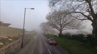 Southern Vectis Bus Cam - Route 2 - Godshill To Shanklin - Sunshine To Fog - Isle Of Wight