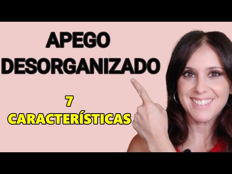 Apego DESORGANIZADO 7 Características