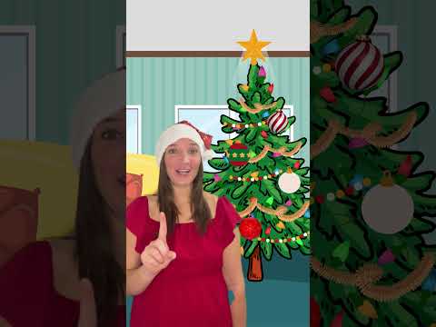 Christmas Fingerplay for Kids | Let's Decorate a Christmas Tree