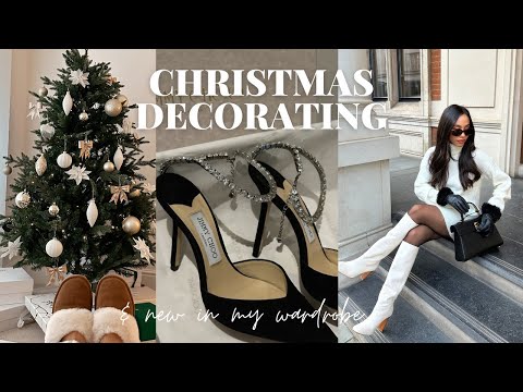 CHRISTMAS DECORATING, NEW IN MY WARDROBE & LONDON HOTEL STAY