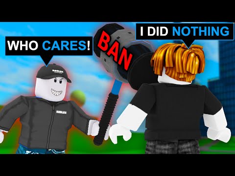 Roblox Moderator BANS INNOCENT Player, What happens next is Shocking....