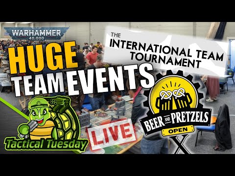 🔴Some of the 40k's BIGGEST Team events - let's discuss! | Weekend's Warhammer 40k Analysis Show