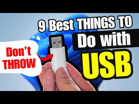 9 AMAZING Things You can DO With USB Flash DRIVE !! 2025