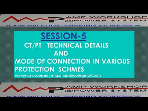 SESSION-5 ( WORKSHOP-1): CT/PT  DATA & MODE OF CONNECTION (  RATIO, ACCURACY, BURDEN,  STAR, DELTA)