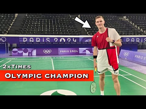 Olympic Champion Viktor Axelsen Intense badminton training & Practice