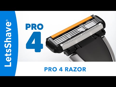 LetsShave's Pro 4 Razor| Blade Precision| Smooth Shave