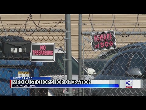 MPD busts alleged chop shop