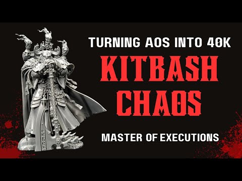 Kitbashing Warhammer 40k Chaos with the New AoS Stormcasts