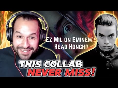 EMINEM AND EZ WENT IN! Eminem & Ez Mil - Head Honcho | Reaction