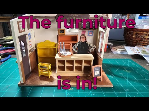 Rolife Becka's Bakery House :part 2 Furniture!