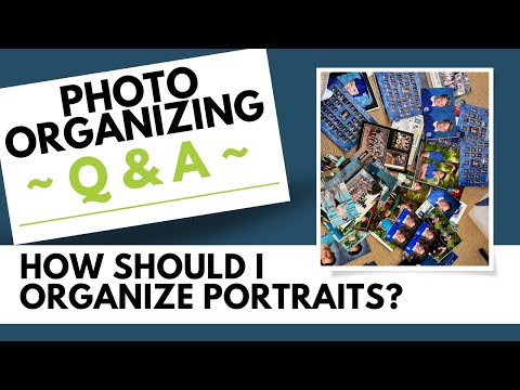 How should I organize portraits? - Photo Organizing LIVE Q&A