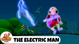 The Electric Man | द इलेक्ट्रिक मैन | मोटू पतलू | Ep 185 | Motu Patlu 2024 Hindi | Funny Cartoon