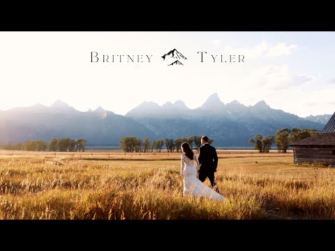 Grand Teton National Park Elopement // Britney + Tyler