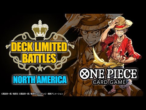 Deck Limited Battle Tournaments - One Piece Card Game