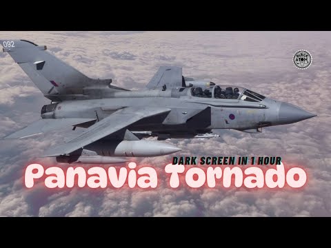 Panavia Tornado ⨀ Military Jet Sounds of Steady Flight ⨀ For Relaxation, Deep Sleep, and Studying