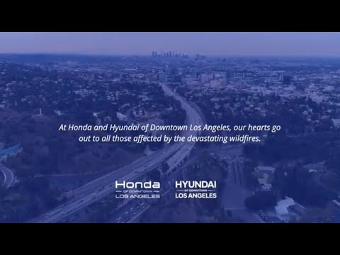 Standing Strong: Honda of Downtown LA Supports Wildfire Relief