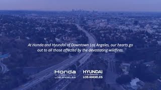 Standing Strong: Honda of Downtown LA Supports Wildfire Relief