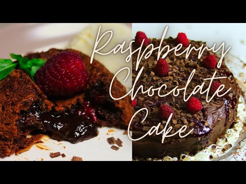 How To Make Chocolate Raspberry Cake!