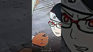 Sarada won in 3 secs🙂‍↔ #ashortaday #himafanpage #anime #animeedit