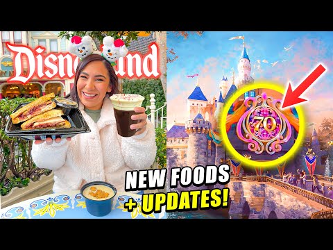 😱 (MAJOR NEWS!) Disneyland’s 70th Celebration Details! | New Foods, Candlelight, Merch + MUCH MORE!