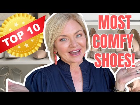 Top 10 Most Comfortable Shoes! / Must Have Shoes for Women Over 50 #over50 #fashionover50 #shoes