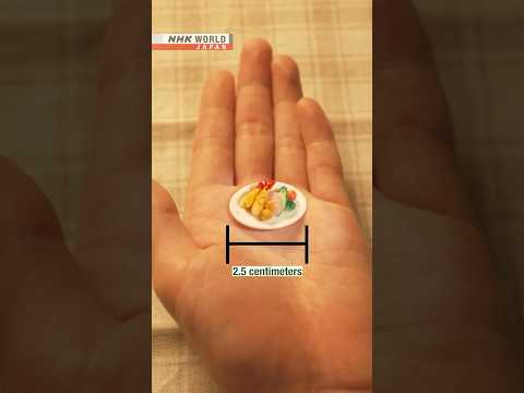 Tiny Treats: The Art of Miniature FoodーNHK WORLD-JAPAN NEWS #shorts