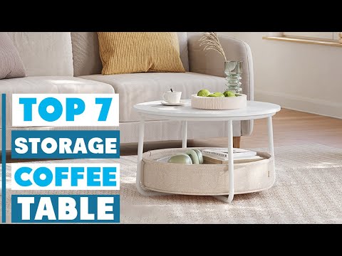 Top 7 Best Coffee Tables with Storage for Any Living Room