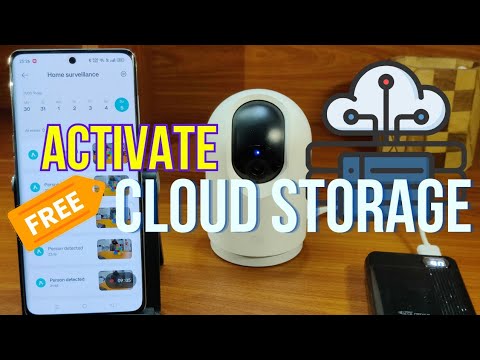 How to Activate Free 7 Day Cloud Storage in Xiaomi Mi 360 Home Security Camera 2k Pro