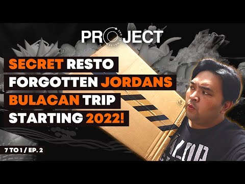 SOBRANG SARAP SECRET JAPANESE Restaurant, Forgotten Jordans, & Jumpstarting 2022!  // 7TO1 EPISODE 2