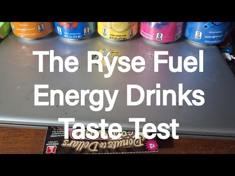 The Ryse Fuel Energy Taste Test