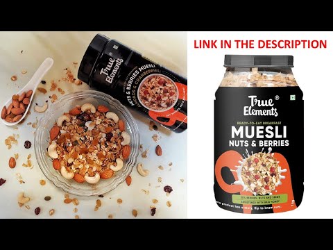 ✅Nuts & Berries Muesli | Millets | Almonds & Cranberries | High Fiber