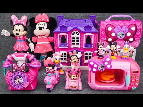 Satisfying with Unboxing Disney Minnie Mouse Kitchen Pink Cooking Playset | Review Toys ASMR