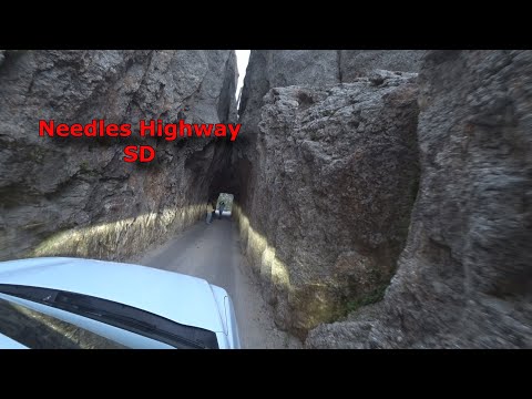 Drive Through the Needles Highway South Dakota Black Hills 2024