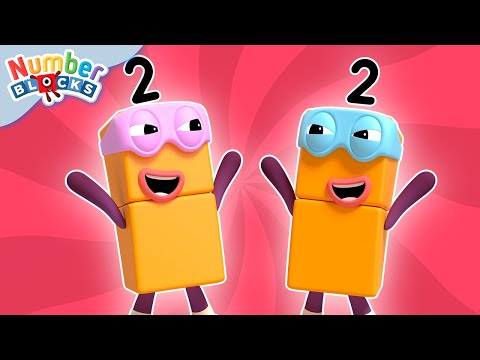 The Terrible Twos | Full Episode - S1 E13 | Numberblocks (Level 1 - Red 🔴)