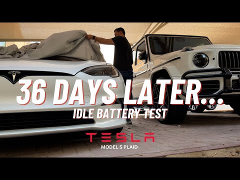 Tesla Model S Plaid Idle Test: 36 Days, Battery Drain Revealed!