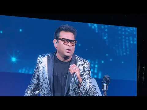 AR Rahman Live in Concert Abu Dhabi - Mangta Hain Kya - Rangeela