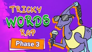 Tricky Words Song - Phase 3 Phonics (Part 1)! | Twinkl Kids Tv