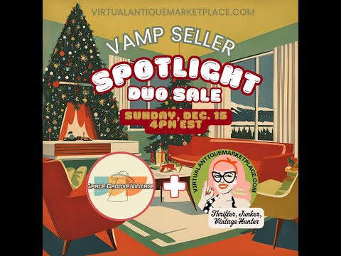 VAMP Seller Spotlight Duo Sale: TJVH & Space Groove Vintage