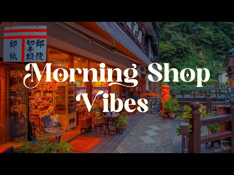 Morning Shop Vibes 🏡 Calm Japanese Music for Relaxation and Study