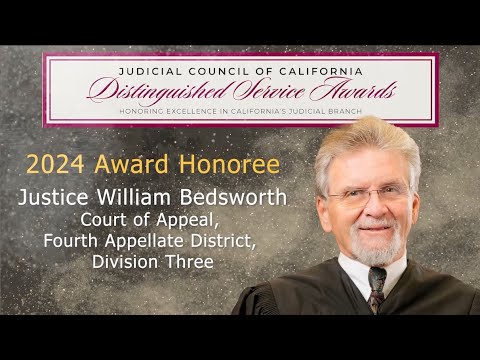 2024 Distinguished Service Award Honoree—Justice William W. Bedsworth