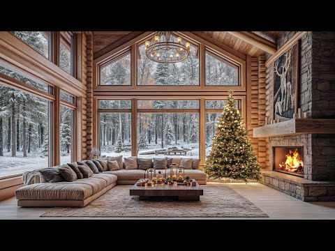 Winter Vibes ASMR: Cozy Fireplace & Snow Sounds for Deep Relaxation and Energy Renewal