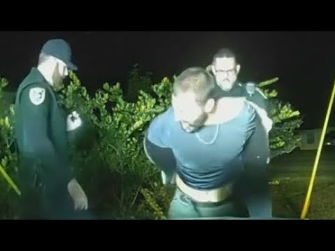 Arrest caught on camera