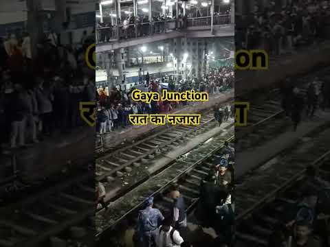 Mahakumbh Crowd Gaya Junction#mahakumbh2025#prayagrajkumbh #mahakumbh#trainvideo#kumbhspecial#shorts