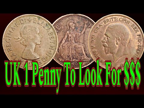 UK 1 Penny Coins Worth a Fortune Check Your Change Right Now!