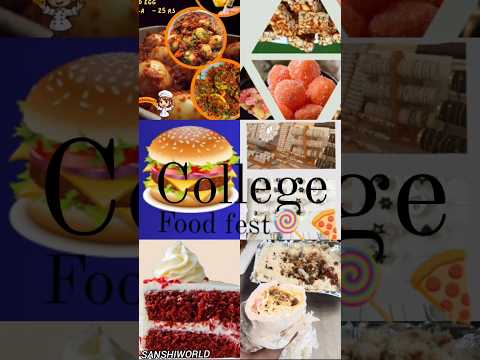 college food fest @sanshiworld4579 #foodfest #collegefood #trending #foodshorts #viralvideo #food