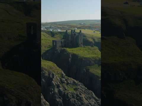 The magnificent ruins of Dunskey Castle #shorts #southwestscotland #dunskeyCastle