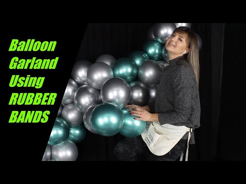 Chrome Balloon Garland DIY | Tutorial | How To